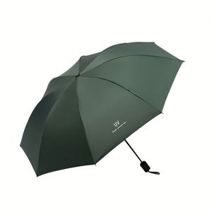 Parapluie de protection solaire promotionnel personnalisé, anti-UV, pliable en trois sections, semi-automatique, pour vélo et voiture, avec logo - Product Image 2