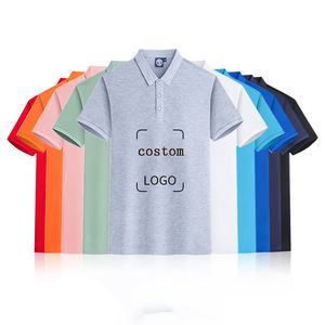 เสื้อยืดพิมพ์ลายเสื้อยืดไม่มีลายโลโก้ผ้าฝ้ายถักธรรมดาแบบเรียบง่ายระบายอากาศได้ดี - Product Image 1