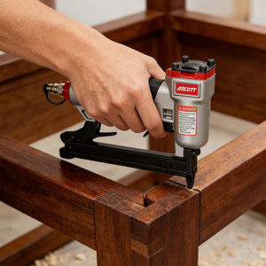 Pistola Pneumatica per Graffette in Alluminio 22GA 1/4~5/8" per Legno, Industriale e Fai-da-Te, <span class=keywords><strong>Chiodatrice</strong></span> per Tappezzeria 7116, Graffettatrice ad Aria <span class=keywords><strong>a</strong></span> <span class=keywords><strong>Sparo</strong></span> Continuo - Product Image 3