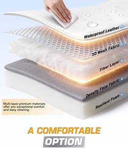 Cama de masaje eléctrica de lujo color marrón con 3 motores y calefacción para esteticista, pestañas y belleza, para spa y salón. - Product Image 4