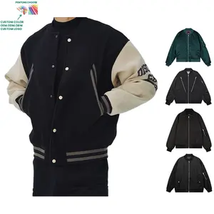 Custom Print Warm Jacket Outdoor Jacket Lightweight Leatherman Varsity Jacket For Men