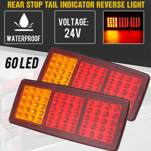 Nouveau produit phare : Feux arrière de voiture/camion 15W 12V 60 LED – Feux stop, clignotants, feux de recul – Pièces de rechange avec garantie de 2 ans - Product Image 6