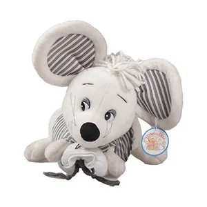 Wholesale Manufacturer CE CPC Stuffed Animal Rat Plush Big Ear Rice Bag Soft Toy Cute Plush Mouse with Clothing