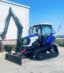 Tractor Agrícola de Orugas 2WD de 25-120HP con Motor/Cultivador Rotatorio - Mini Tractor para Granja, Suministro Directo de Fábrica - Product Image 1