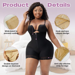 Shapewear Short Waist Trainer Haute Compression Faja Reloj De Arena Para Mujer Moldeadoras Colombiana Faja Pants - Product Image 2