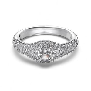 Anillos de Compromiso y Promesa de Boda Dylam de Diseño Clásico para Mujer, Joyería Fina de Plata de Ley 925 con Circonita Cúbica 5A, Resistentes al Deslustre - Product Image 1