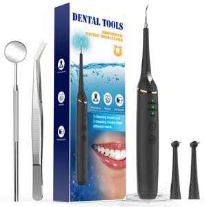 Kit de Herramientas para Eliminar el Sarro, Limpiador Dental Eléctrico, Removedor de Cálculos - Product Image 1
