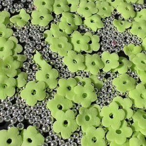 Youyu 2024 Hiasan Kue Mewah Manis yang Dapat Dimakan, Manik-manik Gula Emas, Bunga Gula Perak, Taburan Kue untuk Memanggang, Dekorasi Bola Emas - Product Image 4