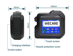 <span class=keywords><strong>Imprimante</strong></span> à jet d'<span class=keywords><strong>encre</strong></span> industrielle <span class=keywords><strong>de</strong></span> <span class=keywords><strong>poche</strong></span> WECARE M81, <span class=keywords><strong>imprimante</strong></span> à jet d'<span class=keywords><strong>encre</strong></span> portable <span class=keywords><strong>sans</strong></span> cartouche d'<span class=keywords><strong>encre</strong></span>, marquage DIY - Product Image 2