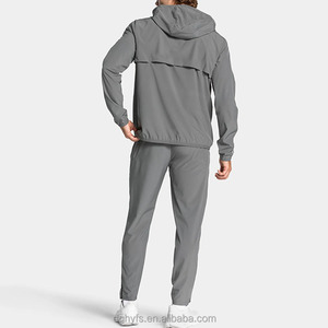 カスタムストレッチ軽量ジップアップスポーツジャケットアウトドアルーズカジュアルランニングウインドブレーカー男性トラックジムアスレチックジャケット - Product Image 4
