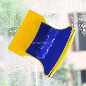 Window Cleaner Microfiber Double Sided Glass Brush Replacement Sponge High-rise Window Cleaning Tool