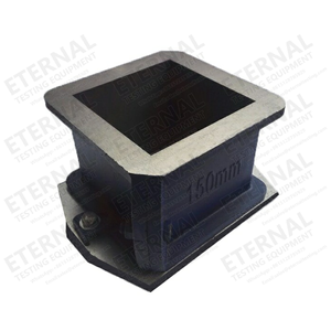 Moldes de cubo de hierro fundido de 150mm de cuatro piezas de peso pesado, moldes de fundición de Hormigón/cemento para probar moldes de hierro fundido de hormigón - Product Image 1