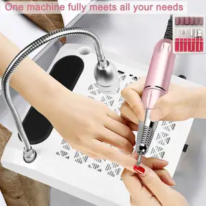 2022 Nail Polish Machine 4 In 1 Nail Dust Vacuum Cleaner Electric Nail Drill 30000rpm