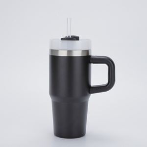 Nueva Taza de Viaje Infantil Personalizable de Acero Inoxidable con Aislamiento al Vacío, Portátil, de 14 oz, Vaso para Estudiantes, Botella de Agua Deportiva con Pajita - Product Image 2