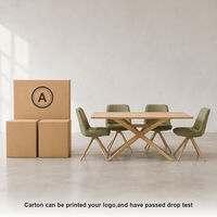 Ensemble de table et chaises de salle à manger moderne, ensemble de table à manger 4 places, meubles pour la maison, la cuisine, l'hôtel, le restaurant, vente en gros