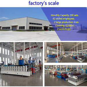 Doppels chicht profil glasierte Dachziegel herstellungs maschine Trapezförmige Ibr-Dachbahn walzen form maschine - Product Image 4