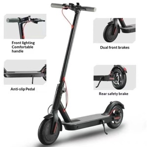 Monopattino Elettrico Pieghevole Leggero da 8 Pollici per Adulti, 30km/h, in Lega di Alluminio, Portatile, Carico Massimo 120kg, per Spostamenti Urbani - Product Image 2
