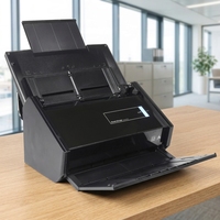 Scanner sans fil WiFi A4 IX500 25ppm pour la numérisation sans papier à domicile et au bureau, double CIS 600dpi USB 3.0 Noir