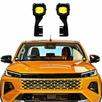 Kits de feux LED pour capot et fente latérale pour Hilux 2015 2018 2026 Travo, supports de montage pour feux de brouillard et pods LED de fente latérale A-pillar tout-terrain