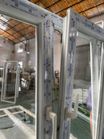Ventanas Abatibles y Giratorias de PVC Modernas Weibo con Función Antirrobo, Venta de Fábrica, Ventana Abatible y Giratoria de PVC para Uso en Hoteles