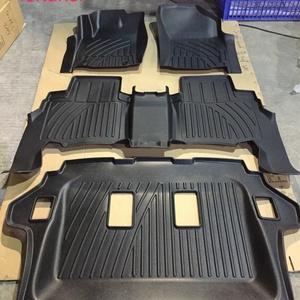 Tapis de sol de voiture antidérapants en TPO sur mesure, ensemble complet, vente en gros directe d'usine, les plus vendus pour FORTUNER 2016 - Product Image 3