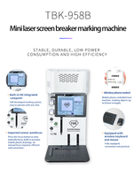 Machine de réparation laser LCD pour téléphone portable, séparateur de cadre / outil de démontage de la vitre arrière du téléphone