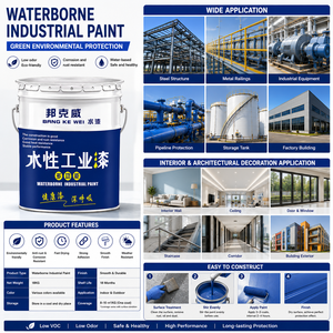 Revêtement industriel à base d'eau haute performance, peinture protectrice à faible teneur en COV pour applications métalliques intérieures et extérieures - Product Image 6