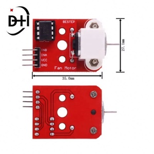 พัดลมระบายความร้อน L9110 12V DC พร้อมมอเตอร์พัดลมและใบพัด รุ่น L9110 l9110s โมดูลไดรเวอร์มอเตอร์พร้อมโมดูลใบพัด L9110 - Product Image 6