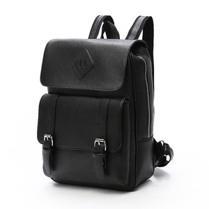 Custom 2025 New Product Hot Sale <b>Backpacks</b> Delivery Durable Casual <b>Waterproof</b> Pu Men's <b>Backpack</b> - Product Image 1