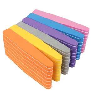 2026 Limas de uñas de colores surtidos, <span class=keywords><strong>lima</strong></span> pulidora de esponja lavable, <span class=keywords><strong>lima</strong></span> de uñas reutilizable <span class=keywords><strong>100</strong></span>/180 - Product Image 6