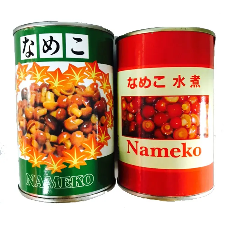 Canned Food Mushroom Can Nameko Mushroom Marinated Whole Mushroom In Glass Jar