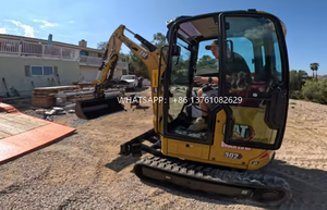Cat302, mini-excavatrice d'occasion de 2 tonnes, à vendre, Caterpillar 302 Cr avec chenilles en caoutchouc - Product Image 5