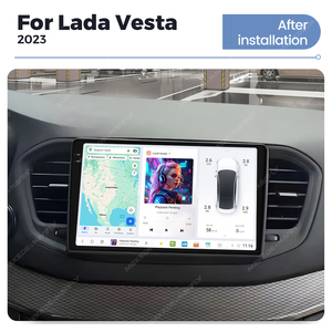 Duduauto YL888 DUDU7เครื่องเล่นวิทยุมัลติมีเดียหน้าจอ13 2K ระบบแอนดรอยด์ GPS Dts Carplay คู่สำหรับ <span class=keywords><strong>Lada</strong></span> Vesta 2023 - Product Image 2