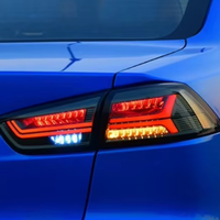 Feux arrière LED RGB OEM modifiés Plug-and-Play 6000 lm Rouge 12V Neuf pour Mitsubishi Lancer