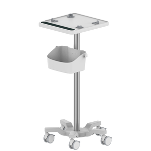 Eropa OEM troli laptop seluler portabel <span class=keywords><strong>ECG</strong></span> medis troli troli berdiri <span class=keywords><strong>ultrasound</strong></span> dengan pemegang probe - Product Image 3