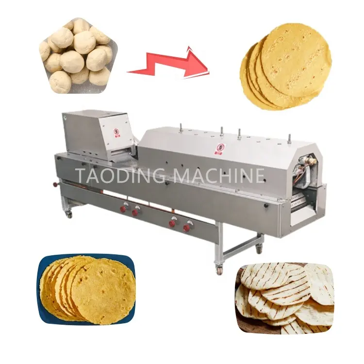 Máquina de fazer pão pita automática, chapati, para fazer tortilhas, tacos, casa, pão, roti, econômica