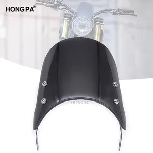 Hongpa Байк переднего лобового стекла автомобиля обтекатель мотоциклетных гонок лобового стекла для продажи крейсер Велосипеды заказной модулятор