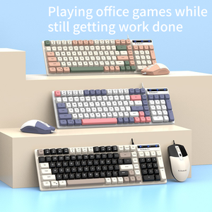 2025 nuevo <span class=keywords><strong>teclado</strong></span> con cable USB K1 <span class=keywords><strong>precio</strong></span> barato <span class=keywords><strong>teclado</strong></span> <span class=keywords><strong>de</strong></span> 101 teclas <span class=keywords><strong>teclado</strong></span> <span class=keywords><strong>de</strong></span> ordenador para escritorio logotipo personalizado - Product Image 6