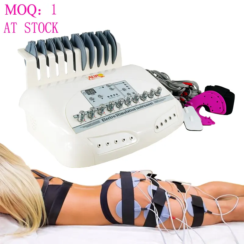 Electroestimulador muscular adelgazante, máquina Ems para perder peso, producto caliente, Au-6804 corporal