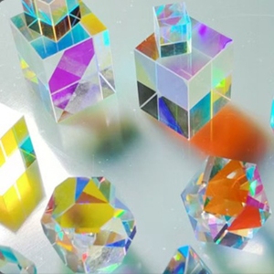 14 lados Poliédrico Polido Tridimensional Cubo de Rubik Vidro Prisma de Refracção de Sete cores - Product Image 6