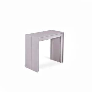 Nivara ขยายคอนโซลหรูหราทันสมัยและการออกแบบคลาสสิกกับทองเหลือง MDF 90cm x 42.5/302.5cm h. 78cm สำหรับห้องนั่งเล่นทางเข้าวิลล่า - Product Image 1