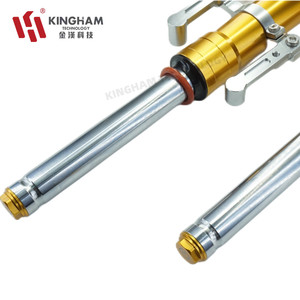 KINGHAMモーターサイクルフロントショックアブソーバーアルミニウムCNCホンダVARIOClick 160 <span class=keywords><strong>ABS</strong></span>フロントフォークサスペンションパーツ用に調整可能 - Product Image 6