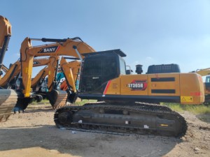 Excavadora Sany 365H a la venta Maquinaria de construcción grande usada con buen estado y motor de componente de núcleo de bajo precio - Product Image 2