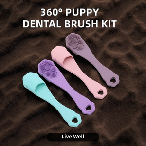 Kit de brosses à dents à doigts en silicone pour chiots et chiens, OEM ODM, pour soins dentaires, brossage à 360 degrés, en stock pour le nettoyage des dents - Product Image 3