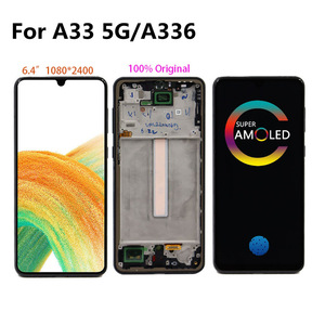 Pantalla LCD de Repuesto para <span class=keywords><strong>Samsung</strong></span> <span class=keywords><strong>A33</strong></span> 4G <span class=keywords><strong>5G</strong></span>, Accesorio Original para Reparación de Pantalla de Teléfono Móvil, Ensamblaje de Pantalla Completa - Product Image 1