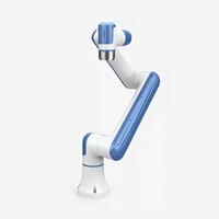 Nuevo Cobot AE Nova 5 de 6 Ejes, Fácilmente Programable, Carga de 5 kg, Radio de Trabajo de 850 mm, Clasificación IP54, Controles, Cámara, Glambot, Caja de Engranajes Robótica