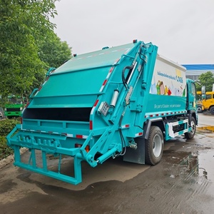 Camion Compacteur de Déchets Howo Euro 3 Euro 5 Robuste 4x2 de 8 Mètres Cubes, Neuf, Fabriqué Directement, Camion de Transfert de Déchets - Product Image 2