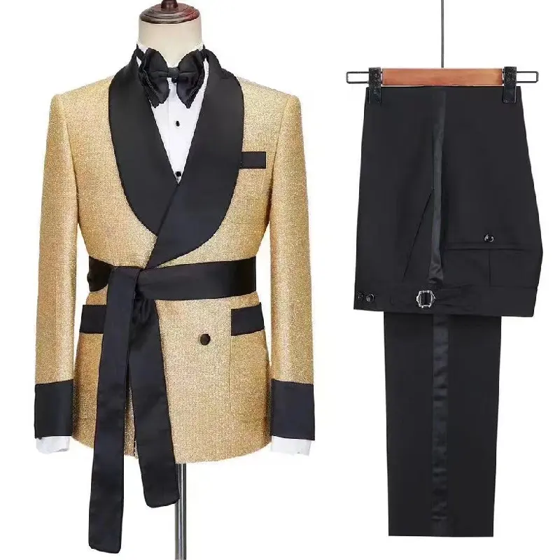 Stile britannico slim fit piccola versione coreana di abiti e blazer da uomo alla moda bella formale abiti e blazer da uomo