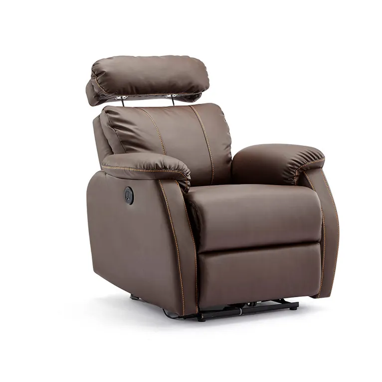 Flannel Modern Power Lift Heated Recliner Chair With Massage Living Room Furniture