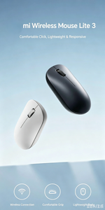 Mini Receptor USB MIJIA de 2.4GHz, Seguimiento Óptico de 1000 DPI, Ambidiestro, Compatible con PC, Mac, Ratón Inalámbrico Recargable para Portátil - Product Image 3
